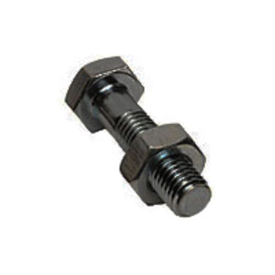 M12 x 75mm Black Class 8.8 Bolt & Nut (Each) Carousel 1