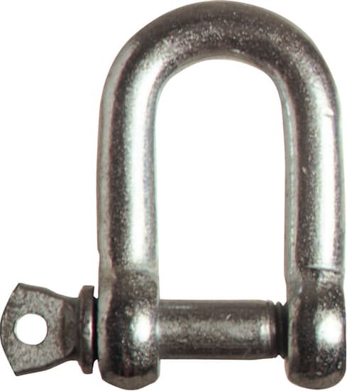 Shackle Dee Comm Galvanised 16mm Nonlift (Each) Carousel 1