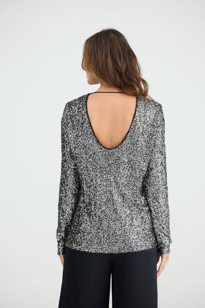 Brave & True SEQUIN SHOWSTOPPER TOP Carousel 6