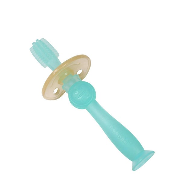 Haakaa 360 Degrees Silicone Toothbrush (Blue) Carousel 1
