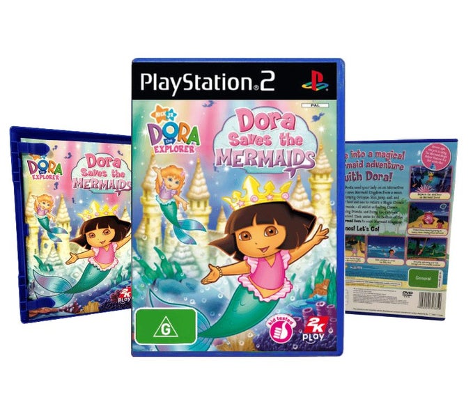 DORA The Explorer: Dora Saves the Mermaids (PS2) *EXCELLENT + COMPLETE* Carousel 1