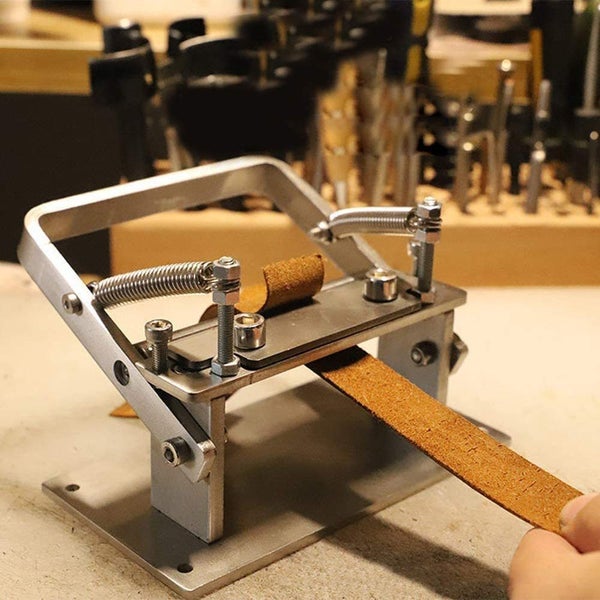 Manual Leather Peeling Machine Carousel 1