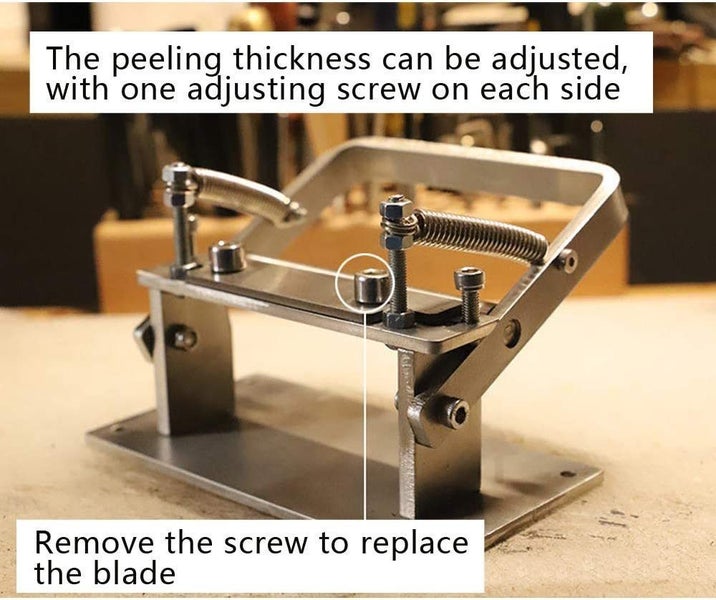 Manual Leather Peeling Machine Carousel 2