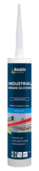 Bostik Industrial Silicone Sealant Clear 300ml (Each) Carousel 1