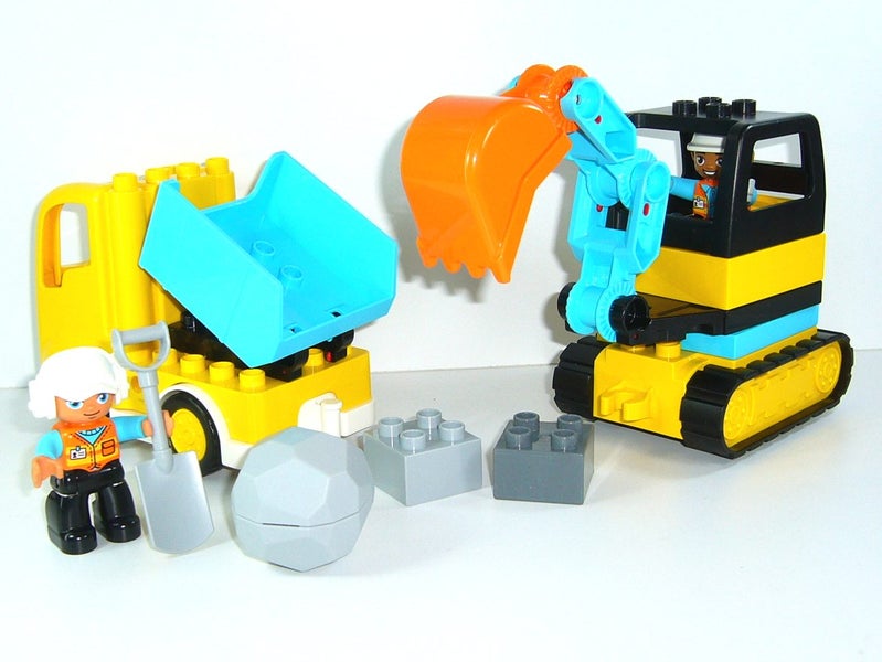 ®™DUPLO - 10931 Truck & Tracked Excavator with Instructions Carousel 2