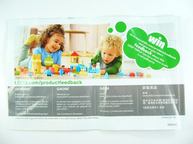 ®™DUPLO - 10931 Truck & Tracked Excavator with Instructions Carousel 7