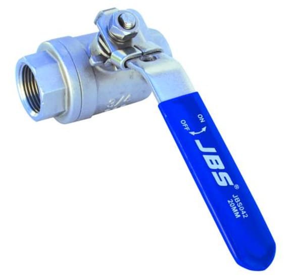 JBS Ball Valve Stainless Steel Grade 316-32mm - 1 1/4"-2 Piece (Each) Carousel 1