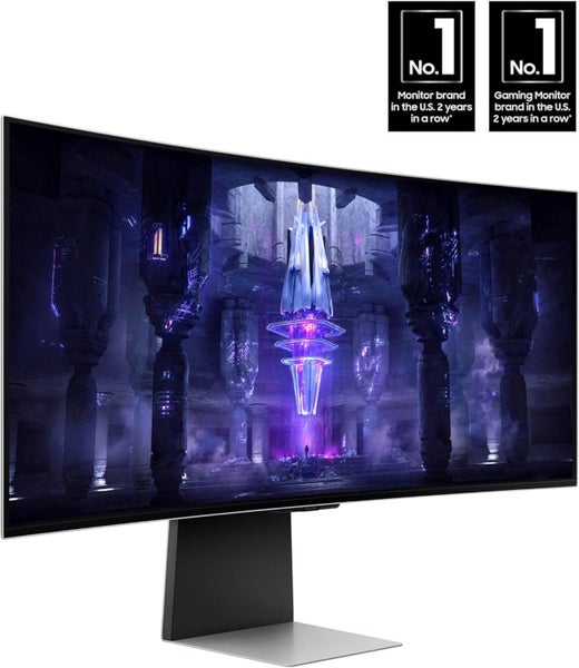 Samsung Odyssey OLED G8 34" Ultrawide Curved Gaming Monitor Carousel 2