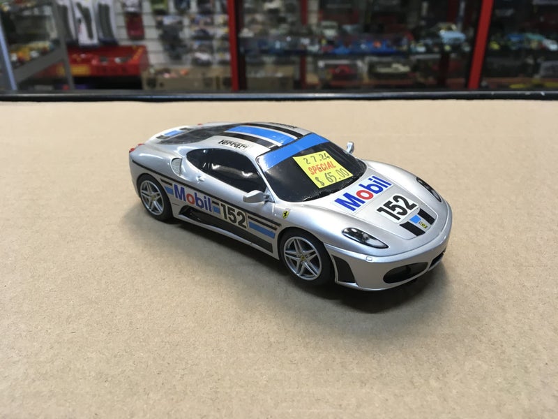 1/32 SCALEXTRIC UNBOXED - FERRARI F430 (MODIFIED) SILVER Carousel 1