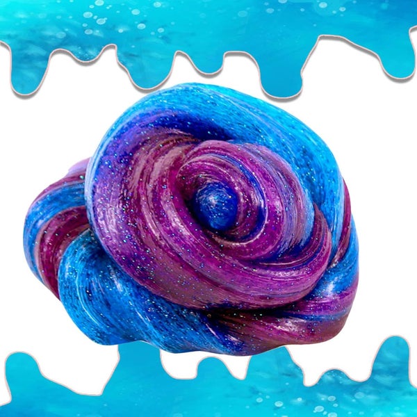 24 Pack Galaxy Slime Kit Party Favors,Super Soft Sludge Toy, Anxiety Relief Carousel 4