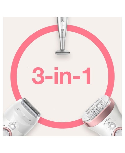 Braun Silk-Épil 9 Epilator With Bikini Trimmer Carousel 2