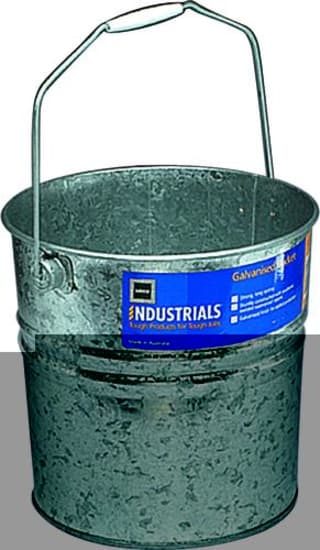 Steel Bucket Galvanised 12L (Each) Carousel 1