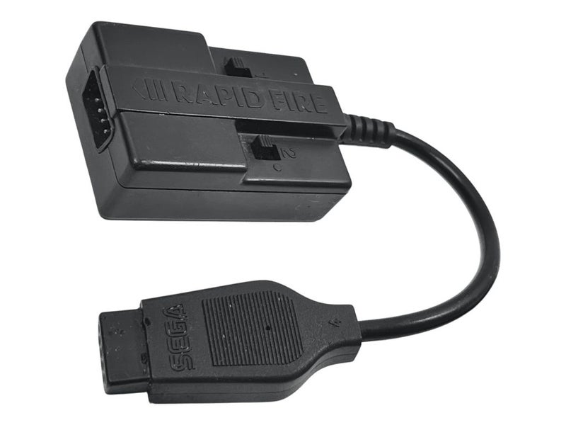 GENUINE SEGA RAPID FIRE Unit Model 3046 Master System Megadrive Carousel 6