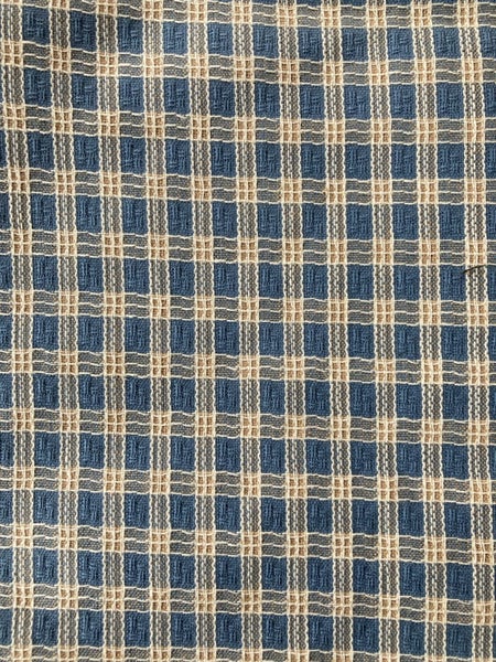 Retro Cotton Check Fabric - Big Piece Carousel 1