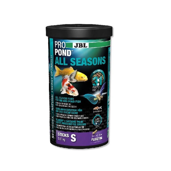 JBL ProPond All Seasons Fish Food Small 1L 180g Carousel 1