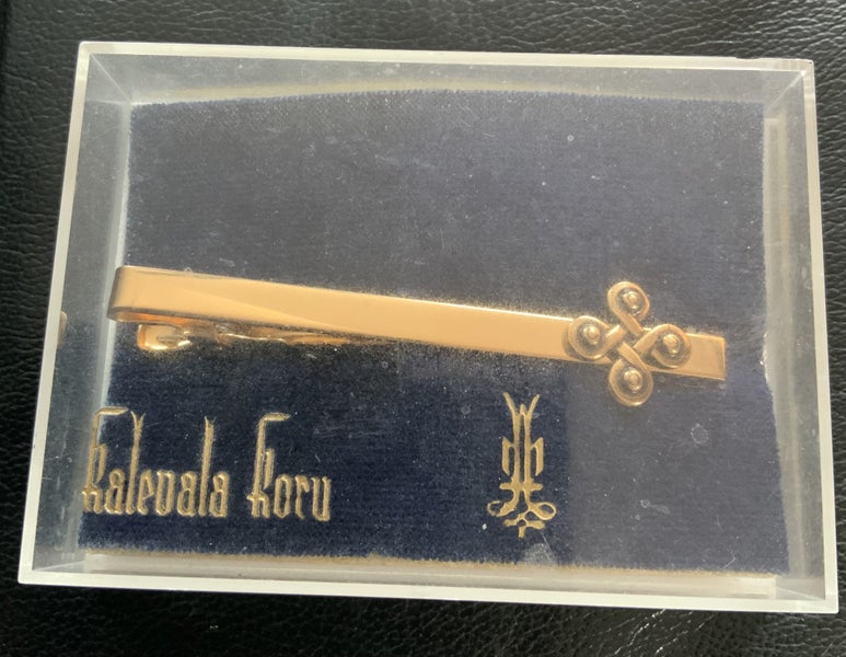 Bronze “St John’s Arms” Tie Pin (Kalevala Koru) - Made in Finland Carousel 1