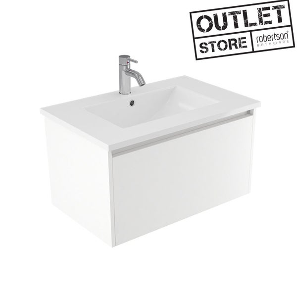 CANCELLED PROJECT - NOVARA WALL VANITY 750 1XDRAW WHITE Carousel 1