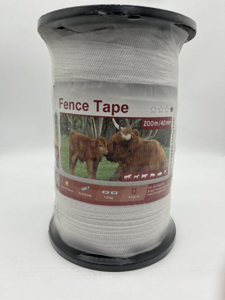 Fencing Tape 40mm x 200m Carousel 1