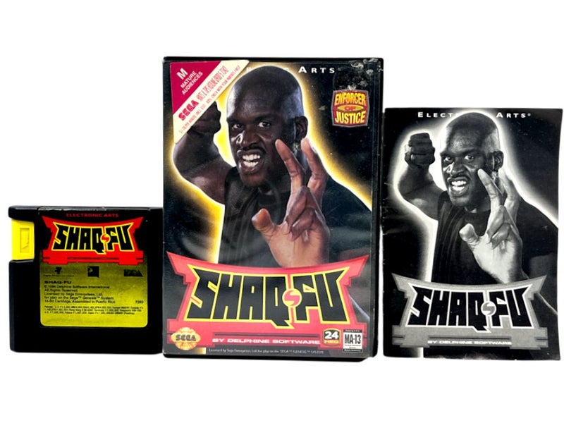 SHAQ FU SHAQ-FU (Sega Mega Drive) *TIDY + COMPLETE* Carousel 1