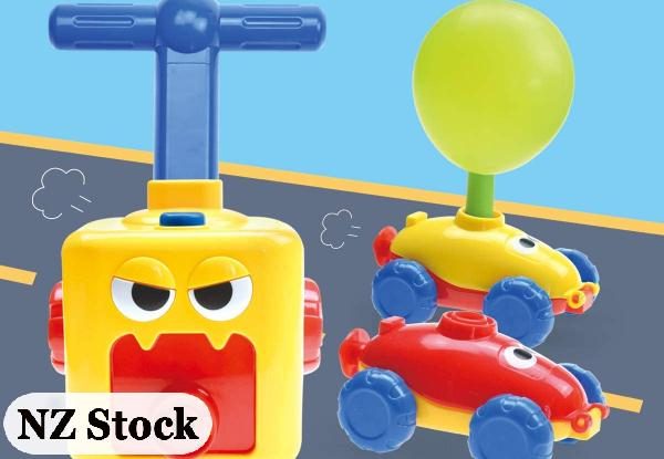 Balloon Pump - Balloon Launcher Car Toy Set for Kids Carousel 2