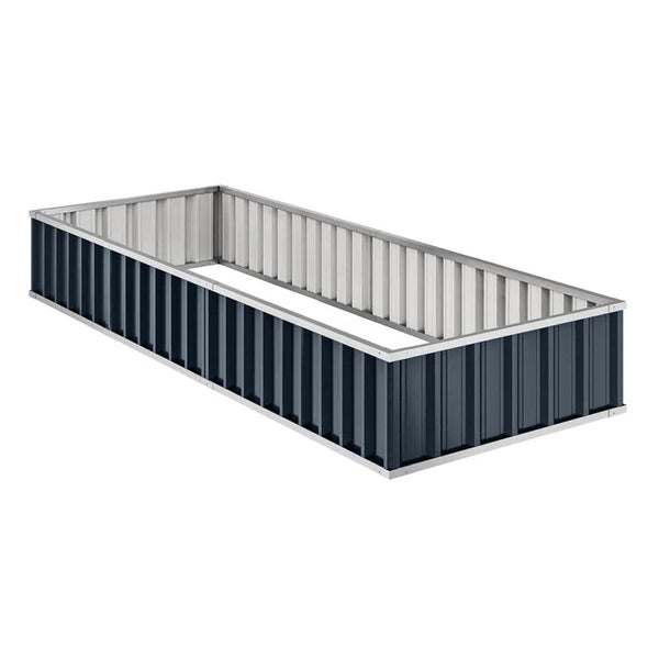 Planter box New Model with 4 layout options Grey 30cm Height Carousel 2