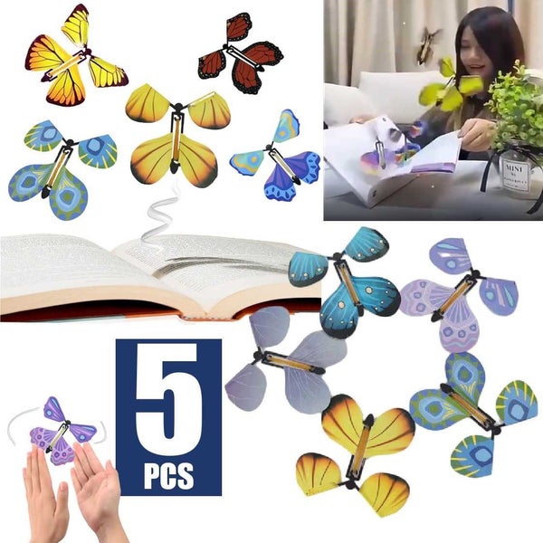 NEW new 5Pack Butterfly Surprise Gift Box Gift Bag Package*Hot SALE Carousel 1