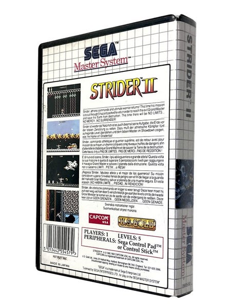 STRIDER II (Sega Master Sytem) *COMPLETE* Carousel 4