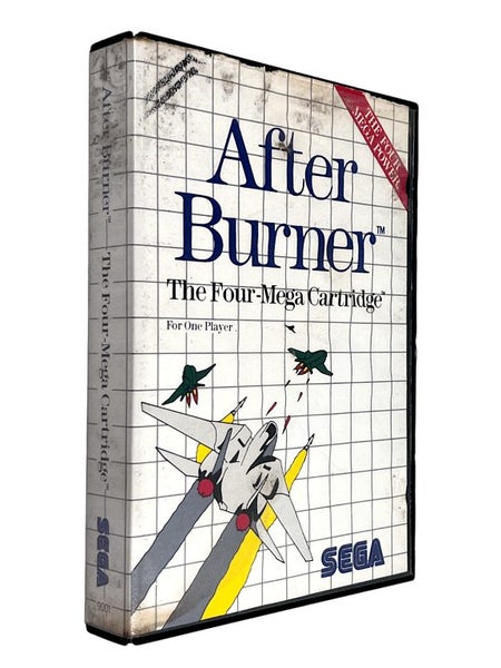AFTER BURNER the Four-Mega Cartridge (Sega Master System) *COMPLETE* Carousel 2