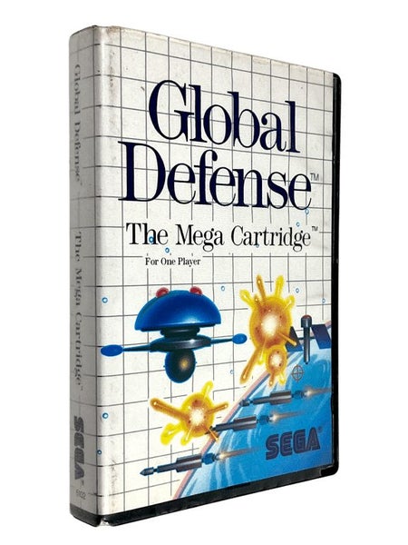 GLOBAL DEFENSE The Mega Cartridge (Sega Master System) *COMPLETE* Carousel 2