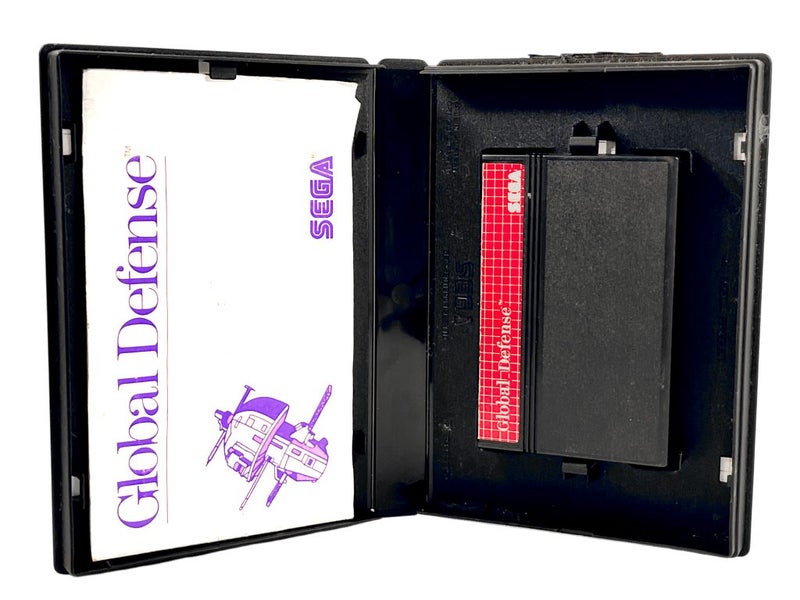 GLOBAL DEFENSE The Mega Cartridge (Sega Master System) *COMPLETE* Carousel 4