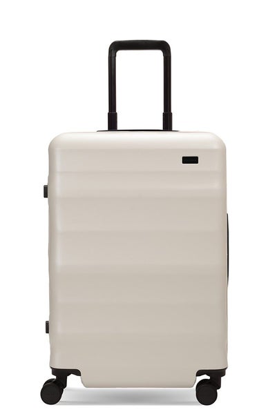 Explorer Luna-Air 63cm Hardside Checked Suitcase Oat Carousel 2