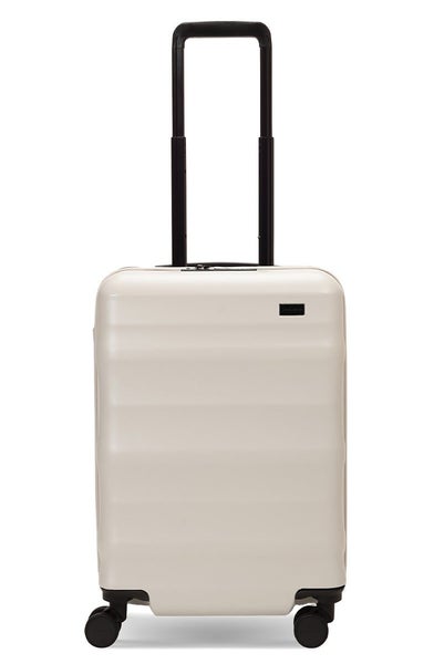 Explorer Luna-Air 55cm Hardside USB Carry-On Suitcase Oat Carousel 2