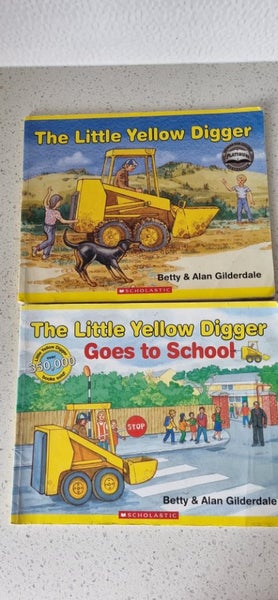 2x Gorgeous LITTLE YELLOW DIGGER BOOKS Carousel 1