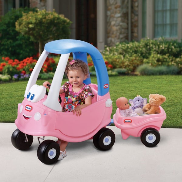 Little Tikes: Cozy Coupe Trailer - Princess Carousel 2