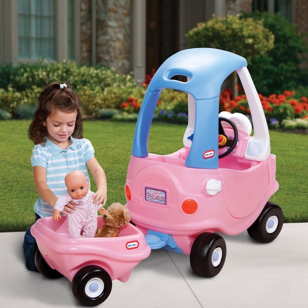 Little Tikes: Cozy Coupe Trailer - Princess Carousel 4