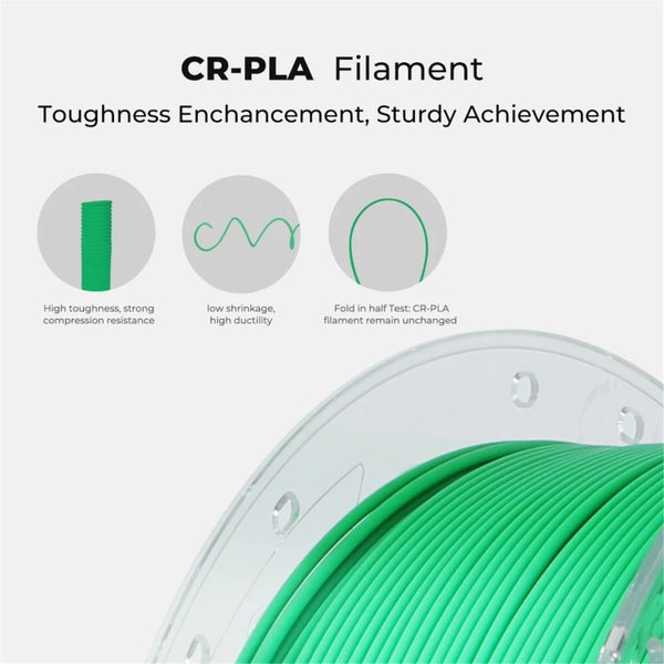 Creality CR-PLA 1.75mm PLA 3D Printing Filament 1kg - Black Carousel 5