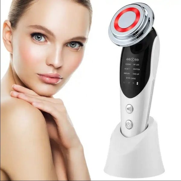 7 in 1 EMS Microcurrent Beauty Device Face Cleaning Vibration Massager Carousel 1