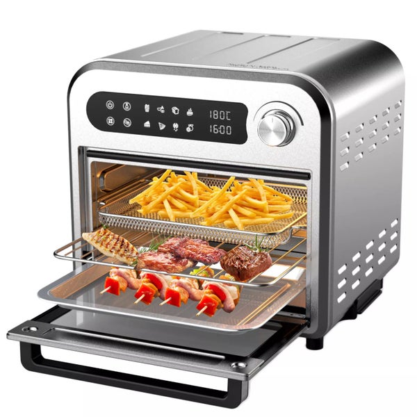 Brand New Compact Stainless Steel Air Fryer Oven Oil Free Cooking Carousel 1