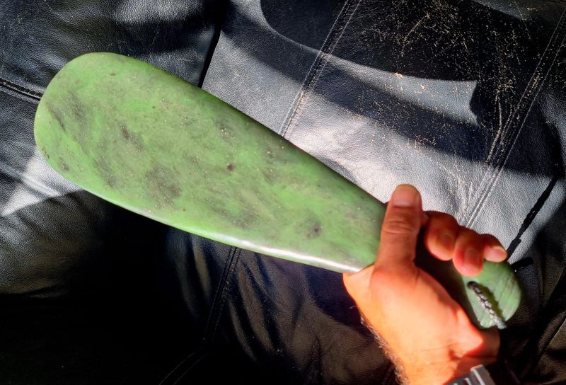 MASSIVE NZ Pounamu / Greenstone Mere / Patu Carousel 2