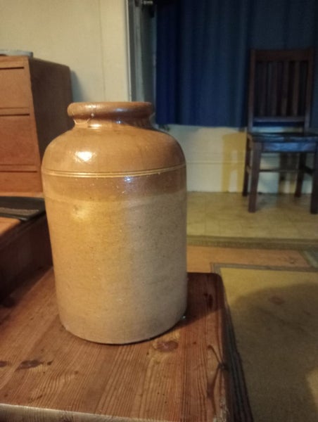 Earthenware jar/pot 34x22cm Carousel 1