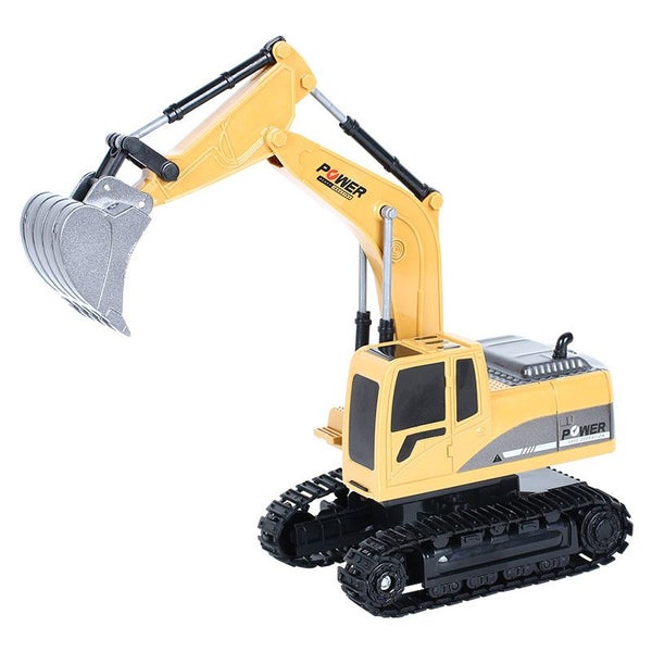 Remote Control Excavator Digger Construction RC Truck Vehicle Toys Carousel 2