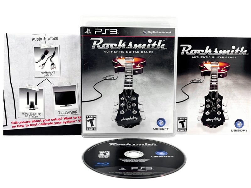 Rocksmith: Authentic Guitar Games (PS3 ALTERNATE PRINT) *MINT COMPLETE* Carousel 1
