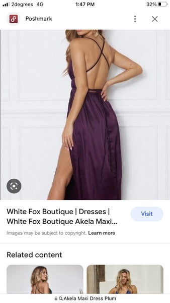 White Fox Boutique Maxi Dress Carousel 2