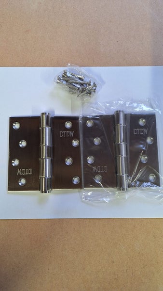 Stainless Steel Heavy Duty Hinges 100x76x3 Carousel 1