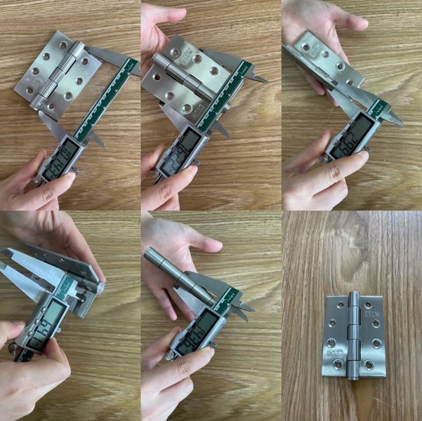 Stainless Steel Heavy Duty Hinges 100x76x3 Carousel 7