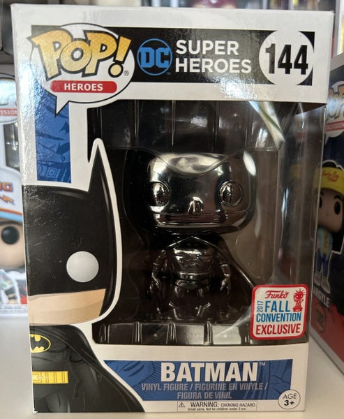 Batman - Classic Chrome Batman NYCC17 Pop! Vinyl Figure Carousel 1