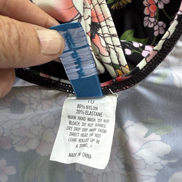 Jennifer Dean One Piece Swimsuit/Togs Size 10 Carousel 6