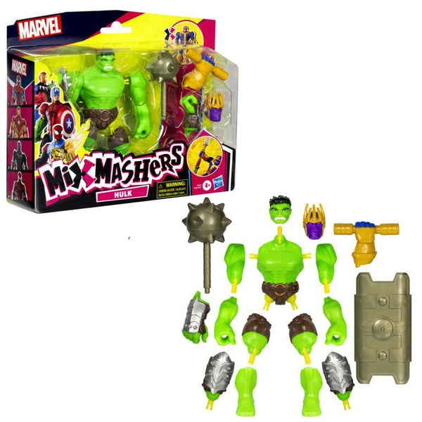 Mixmashers: Marvel Hulk - Deluxe 5" Action Figure Carousel 1