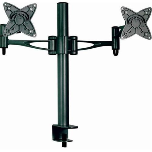 LUMI LCD-T9 Dual LCD Table Stand Supports 75 & 100 mm VESA mount. Max Load: Carousel 1