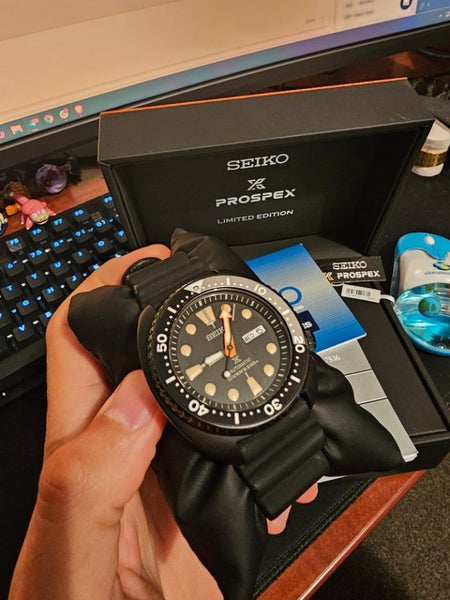 Seiko - 2019 Prospex "Ninja Turtle" Limited Edition Black SRPC49K162864731472130113